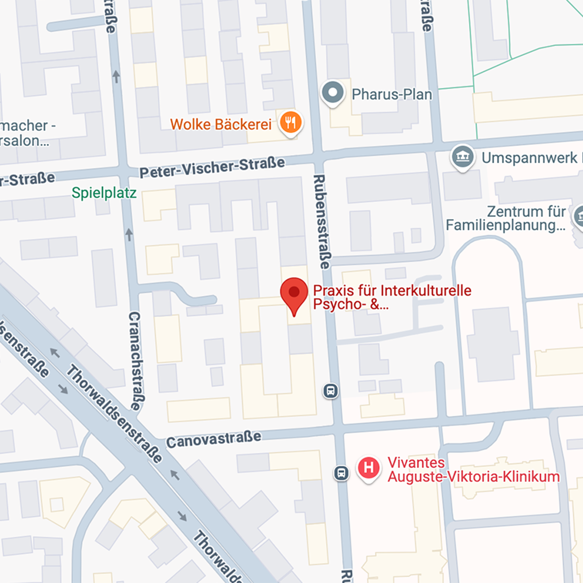 Katharina Meier • Interkulturelle Psycho- und Traumatherapie (Somatic Experiencing® – EMDR), Coaching und Beratung, Google Karte